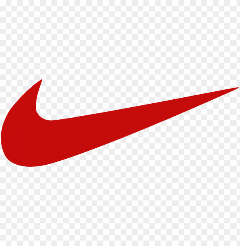 nike logo red and black