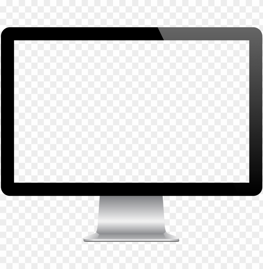 Imac Screen Frame - Computer Monitor PNG Transparent Background