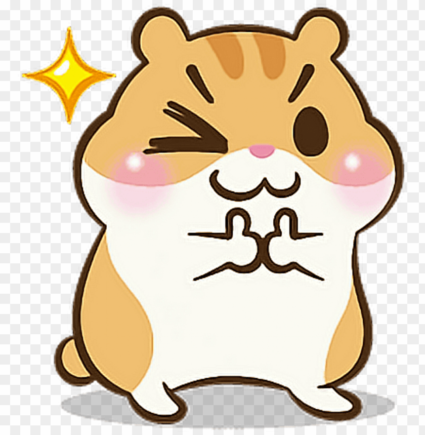  Imagen Blanco Y Negro Hamster Animales Cute Kawaii Tumblr Chibis Kawaii Hamster PNG Image With Transparent Background