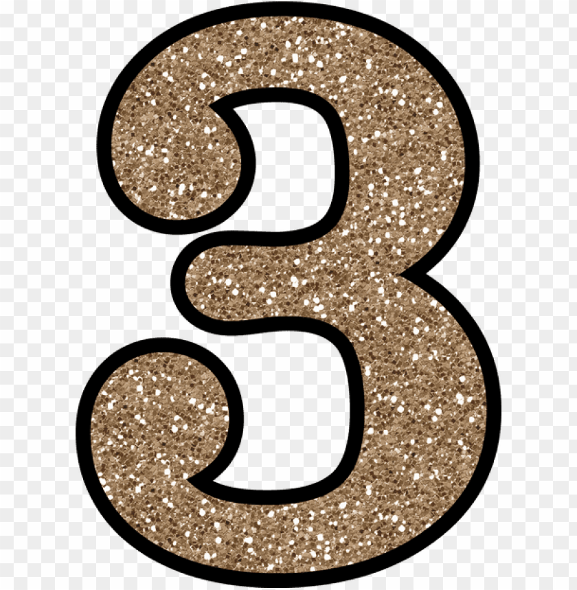 image freeuse library free to download and print printable gold glitter number 3 png image with transparent background toppng