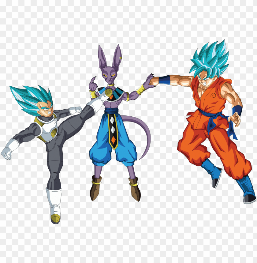 Image Library Library Vegeta And Goku Ssgss Goku Vs Beerus Png Image With Transparent Background Toppng - roblox shirt template goku