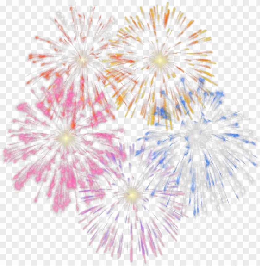 Im&aacute;genes De Fuegos Artificiales - Fuegos Artificiales Animados PNG Transparent Background