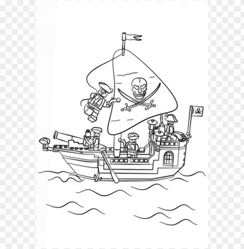 dibujos faciles Pirata Barco PNG image with transparent background | TOPpng