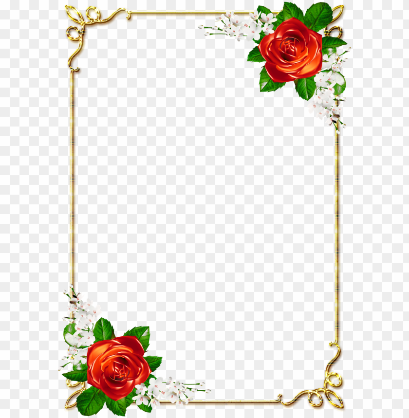 Descargar imágenes psd y png fondo transparente gratis para programas - marco con rosas rojas png - Imágenes PNG gratis |  ARRIBApng