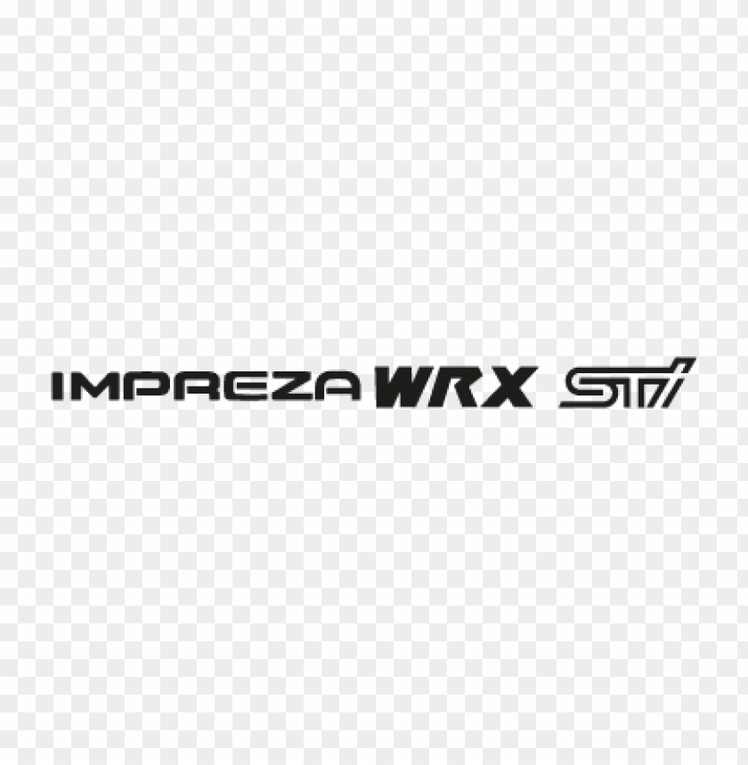  impreza wrx sti vector logo download free - 465555