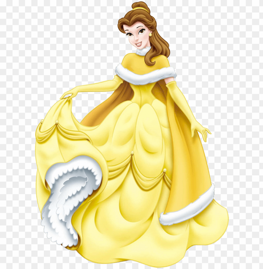 In By Josine On Disney Clipart - Disney Princess Belle Christmas PNG ...