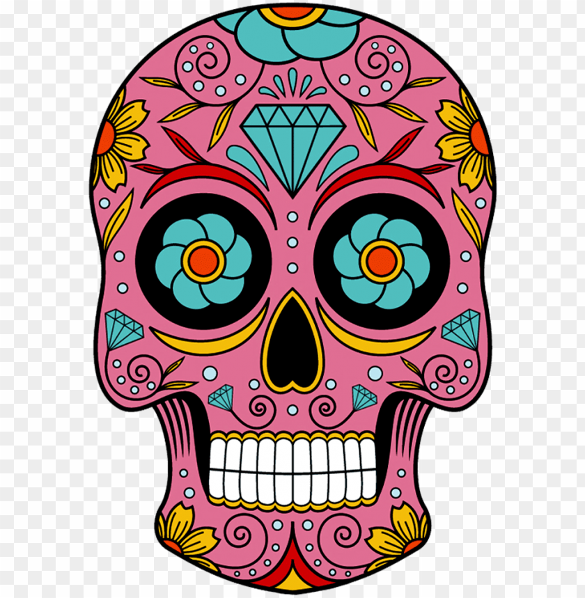 in by miguel narbona on mexican art style - mexican calaveras PNG image with transparent background@toppng.com