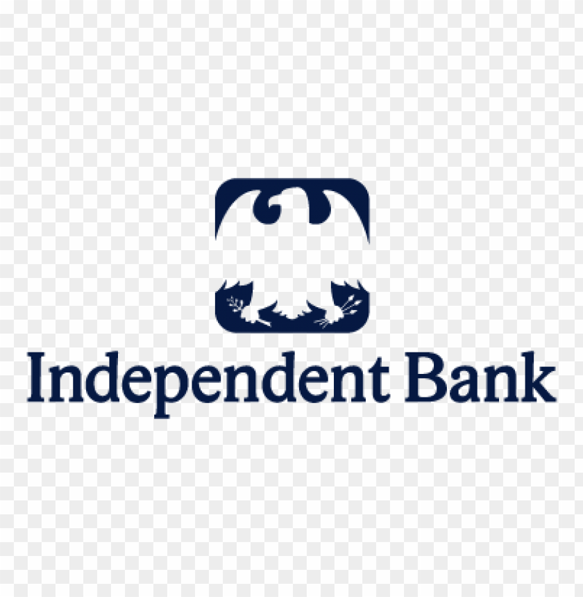  independent bank company vector logo - 470309