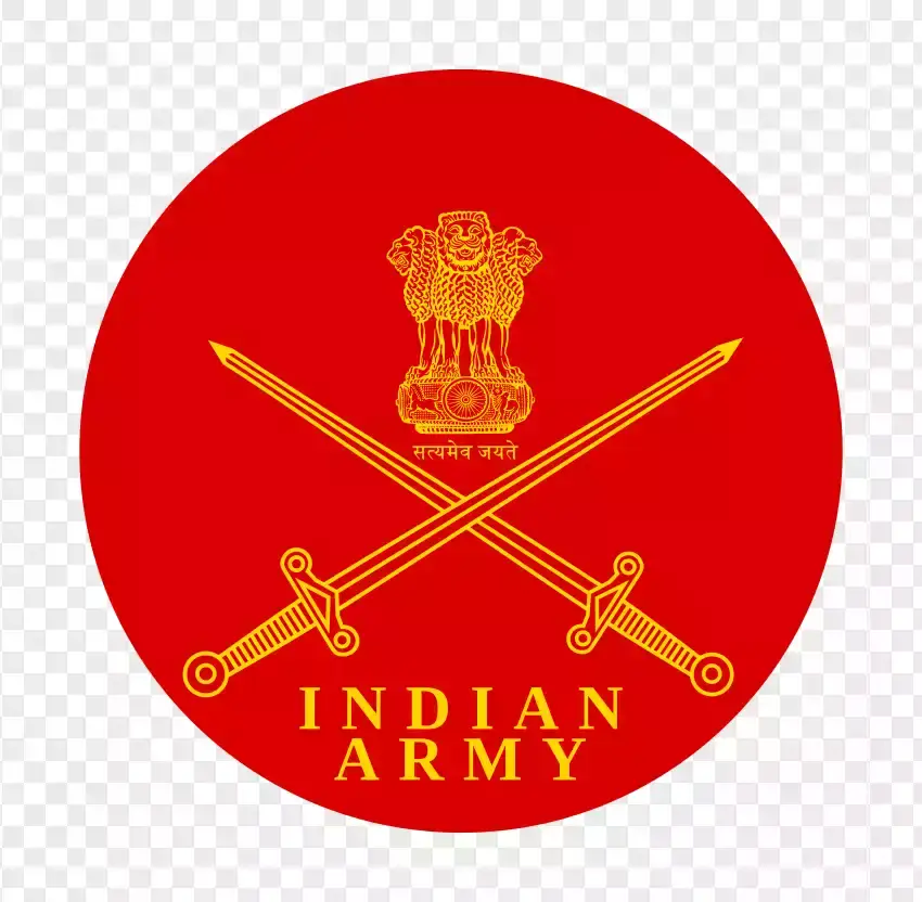 Indian Army Logo PNG Transparent Background