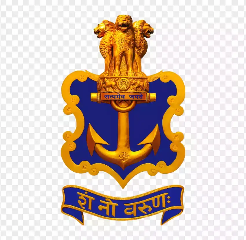 Indian Navy Logo PNG Transparent Background