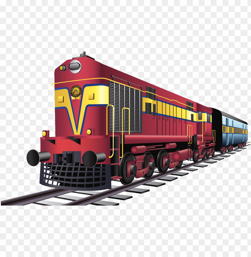 indian train white background PNG image with transparent background | TOPpng