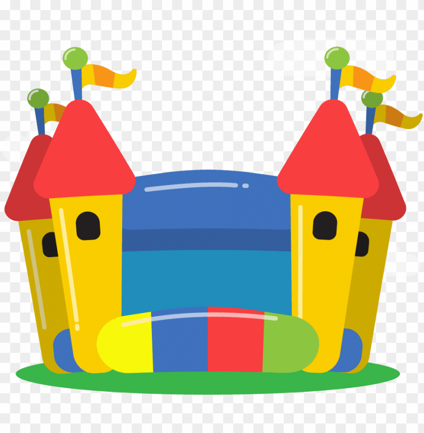 Inflatable Fun For All Premium Affordable Inflatable - Bouncy Castle Silhouette PNG Transparent Background