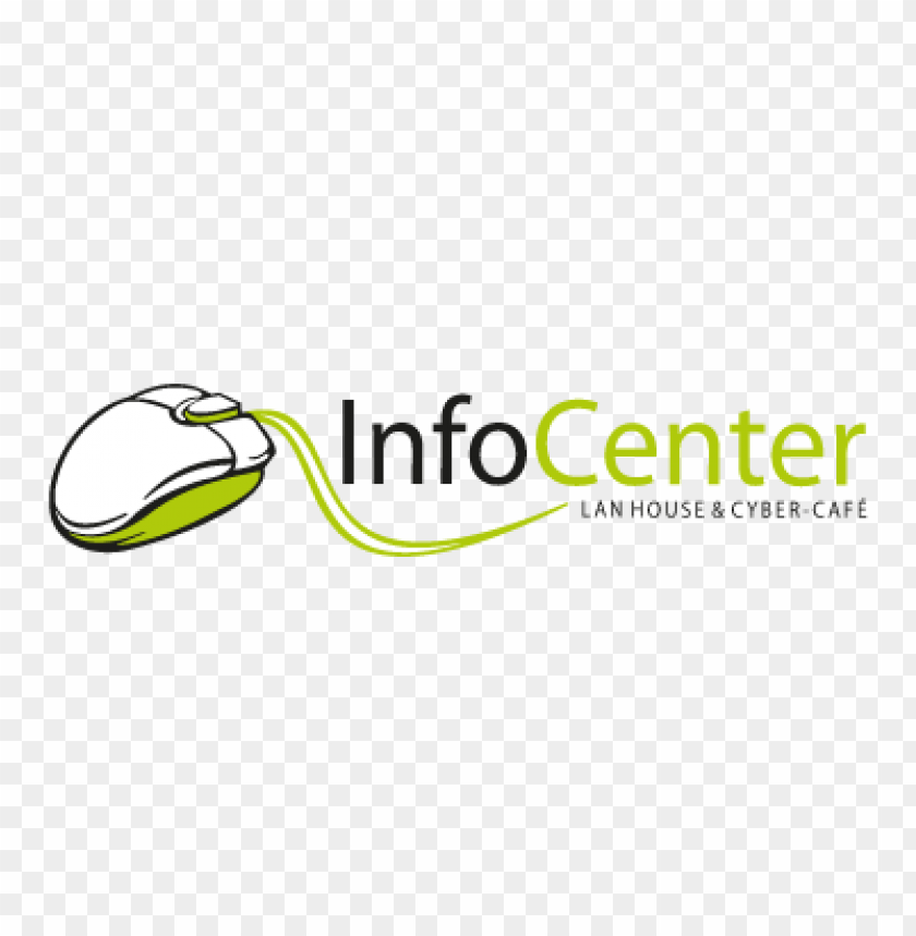  infocenter lan house e cyber cafe vector logo - 465479