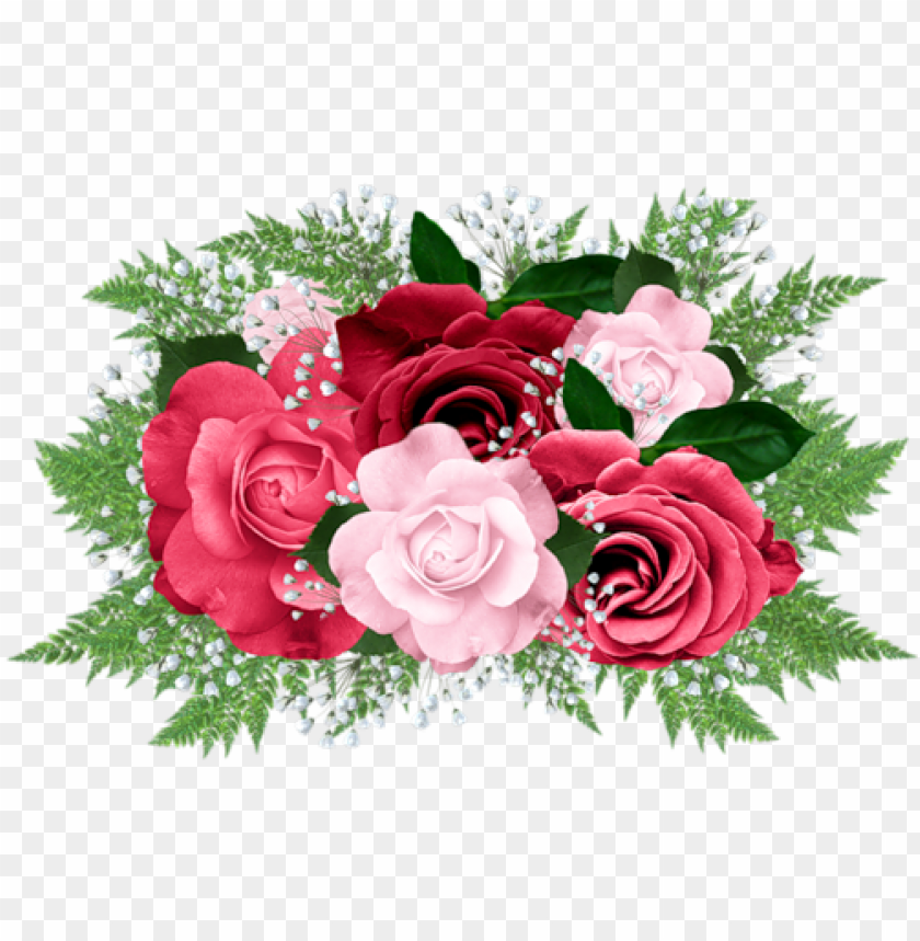 ink and red rose bouquet rose bouquet clip art