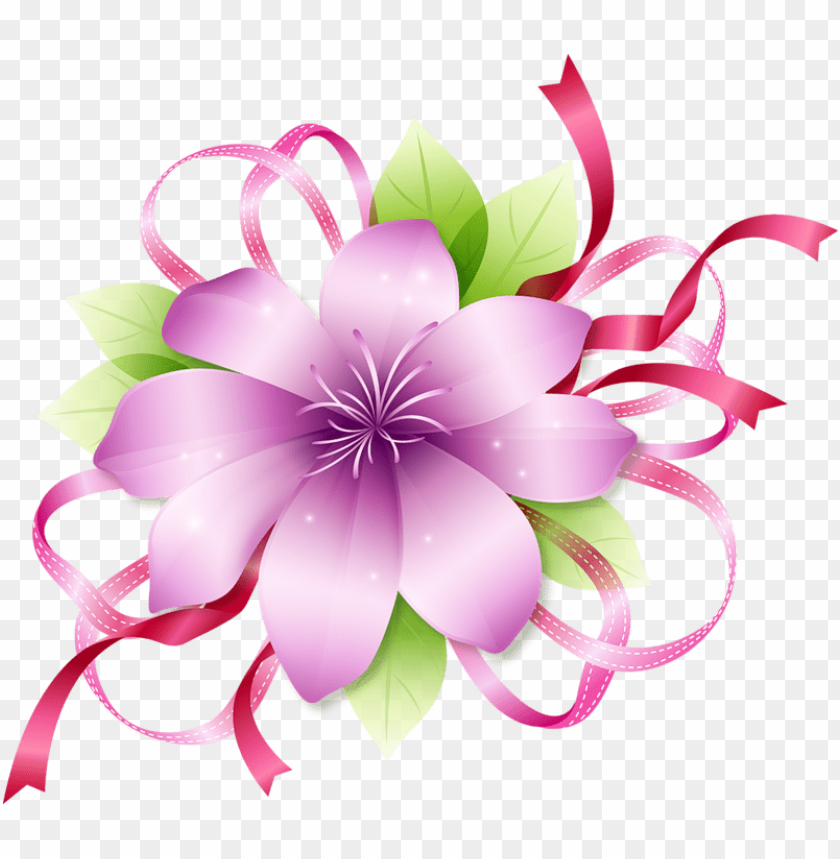 ink flower images - flower border design PNG image with transparent  background | TOPpng