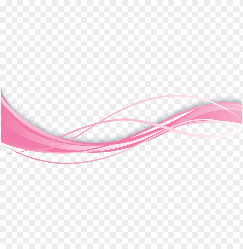 ink line wave - lineas rosadas PNG image with transparent background@toppng.com