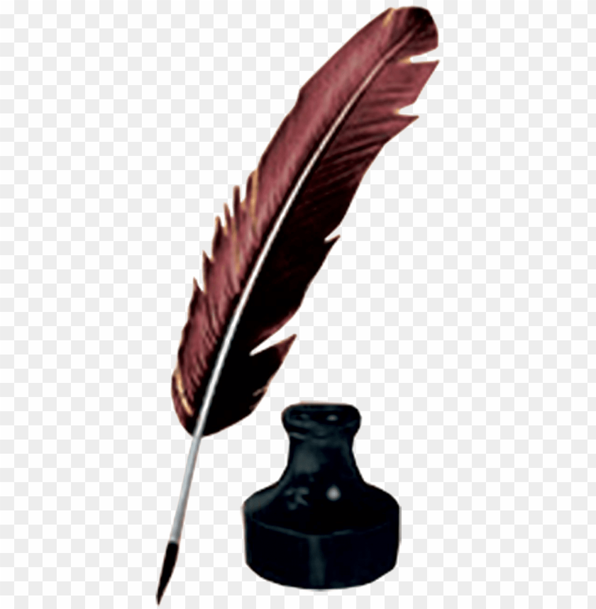 Ink Pot Png Clipart Feather Pen And Ink PNG Image With Transparent Background