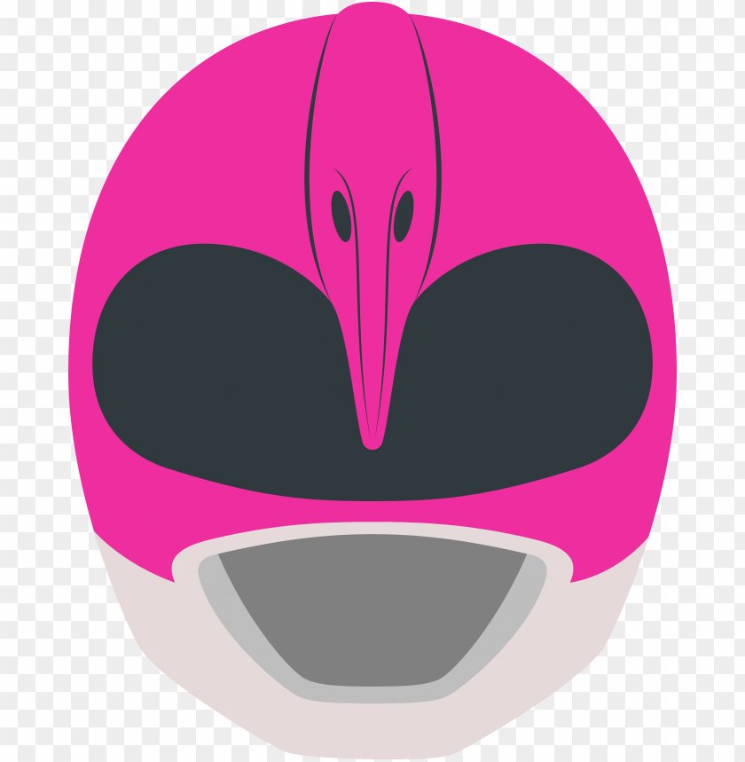 ink ranger power rangers helmet - power ranger pink sv PNG image with transparent background@toppng.com