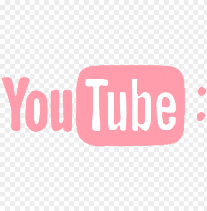 Ink Youtube Logo By Fluttershy - Youtube Logo Pink PNG Transparent Background