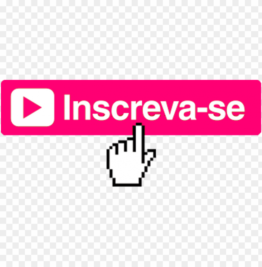 inscreva se subscribe youtube redessociais at lucianoball hand PNG transparent with Clear Background ID 173299