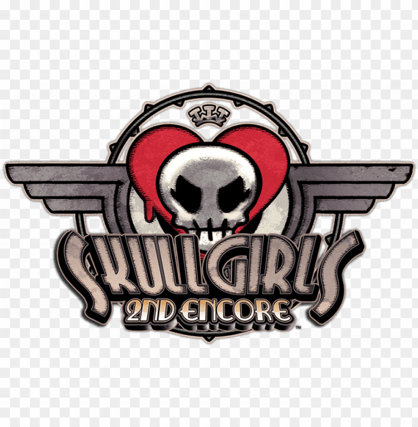 insider skullgirls 2nd encore logo PNG transparent with Clear Background ID 371755