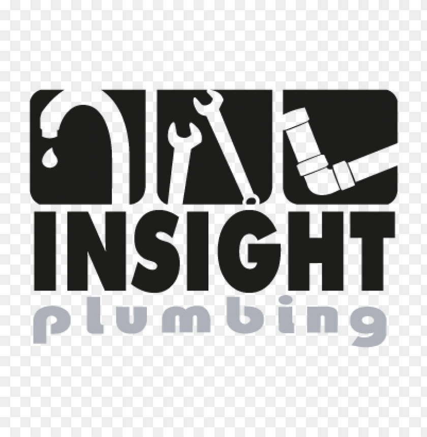  insight plumbing vector logo free - 465478
