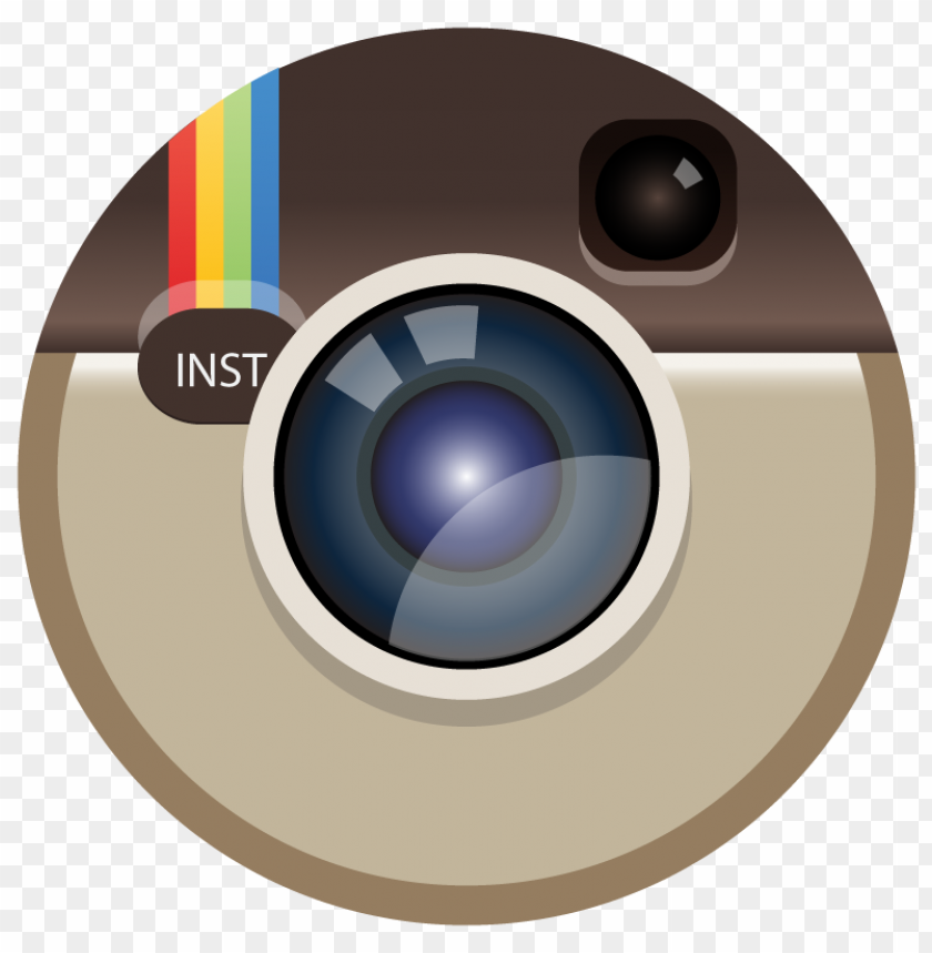 Instagram Color Icon Circle Vector Eps Svg Toppng