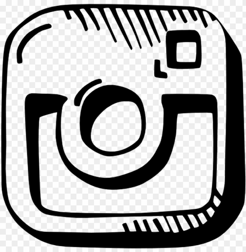 Instagram Draw Logo Free Vector Icons Designed By Agata Instagram Icon Hand Draw Png Image With Transparent Background Toppng