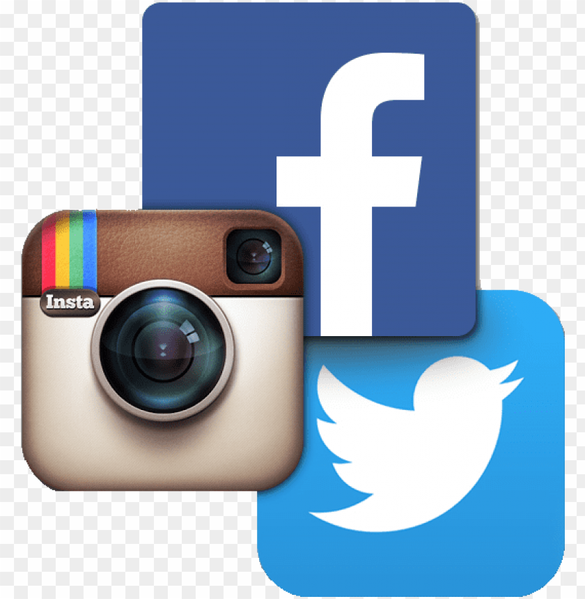 Vector Facebook Instagram Twitter Logo Png Logo Keren