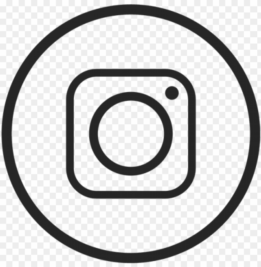 Instagram Black And White Logo Vector