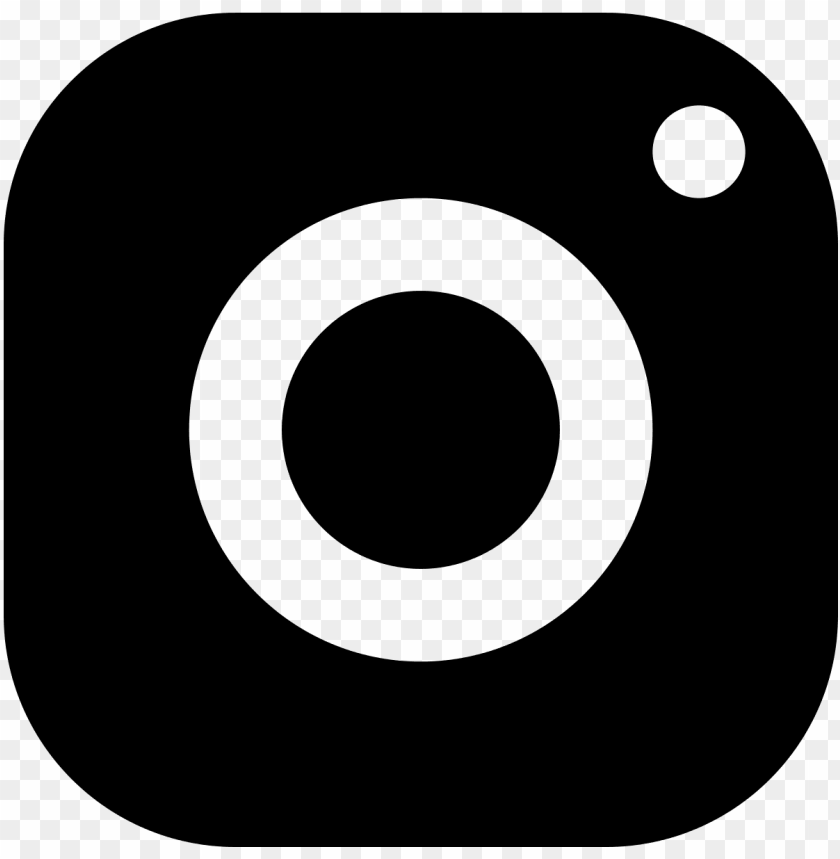 Instagram Black And White Logo In Brush Style PNG - Image ID 489151 | TOPpng