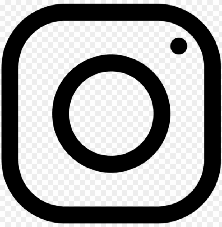 Hand Drawn Transparent Background Instagram Logo Black And White