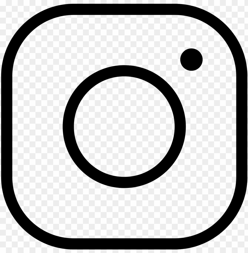 Black Instagram Logo Png Transparent Background