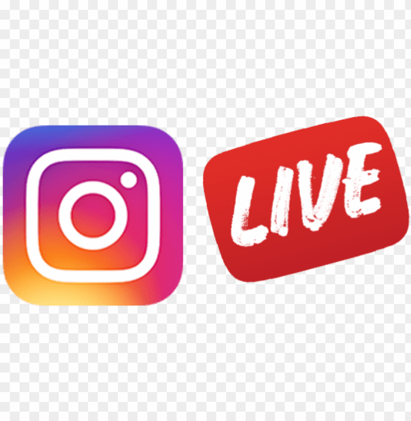 free PNG instagram live - instagram live logo PNG image with transparent background PNG images transparent