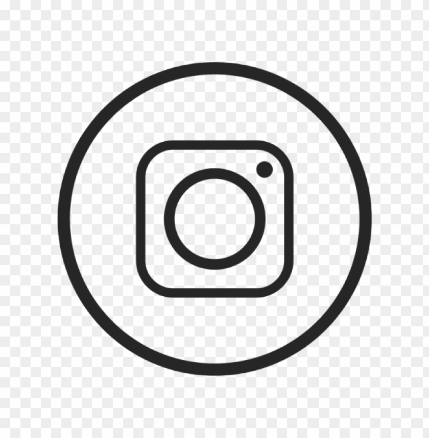 Logo Instagram Png Negro