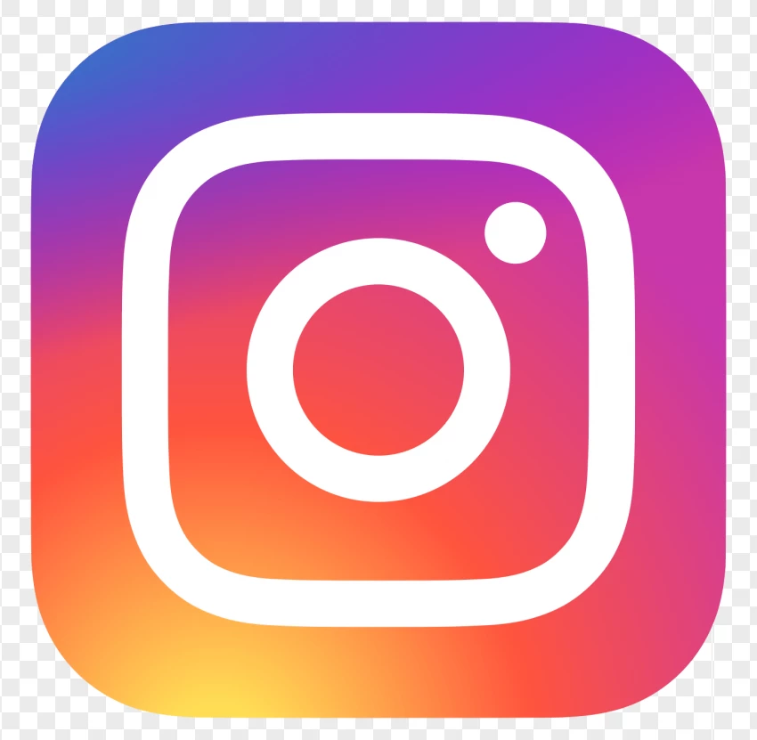 Instagram Gradient Logo PNG Transparent Background