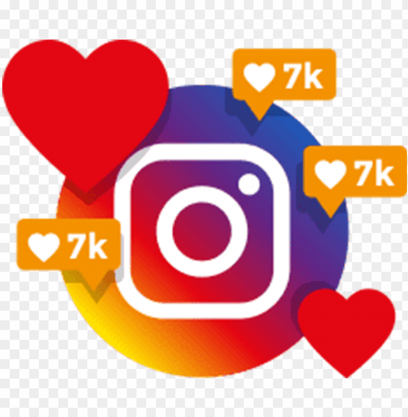 Instant Instagram Likes Instagram Likes Png Image With Transparent Background Toppng
