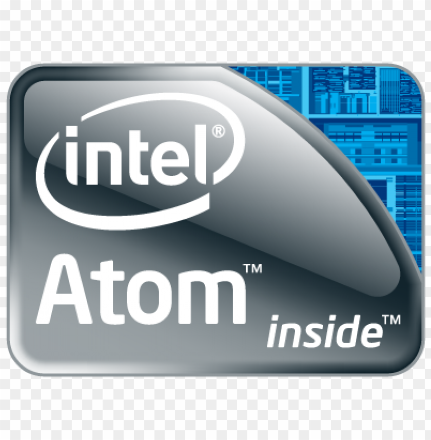  intel atom logo vector free download - 469099