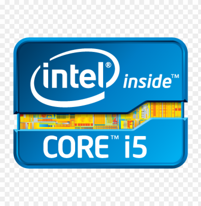  intel core i5 logo vector free - 468147