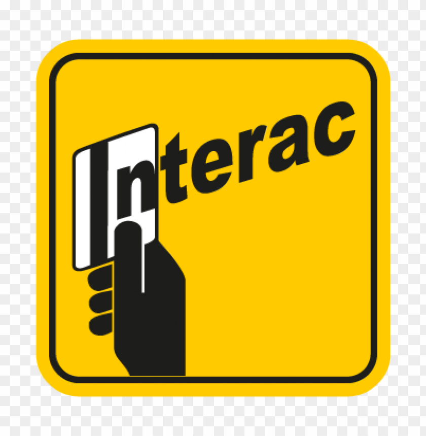  interac yellow vector logo free download - 465528