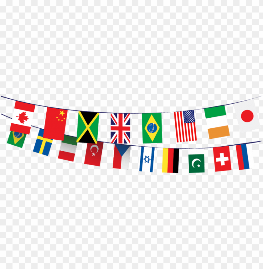 Free download | HD PNG international flags banner png world flag ...