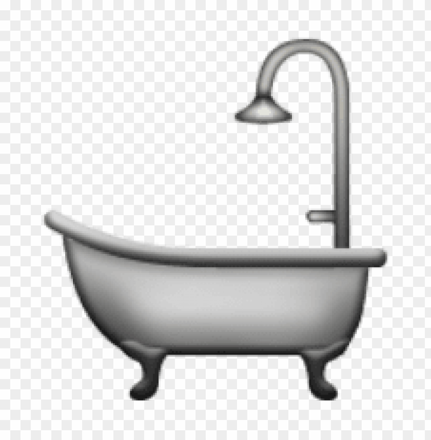 ios, emoji, bathtub