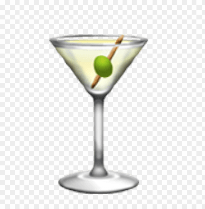 ios, emoji, cocktail, glass
