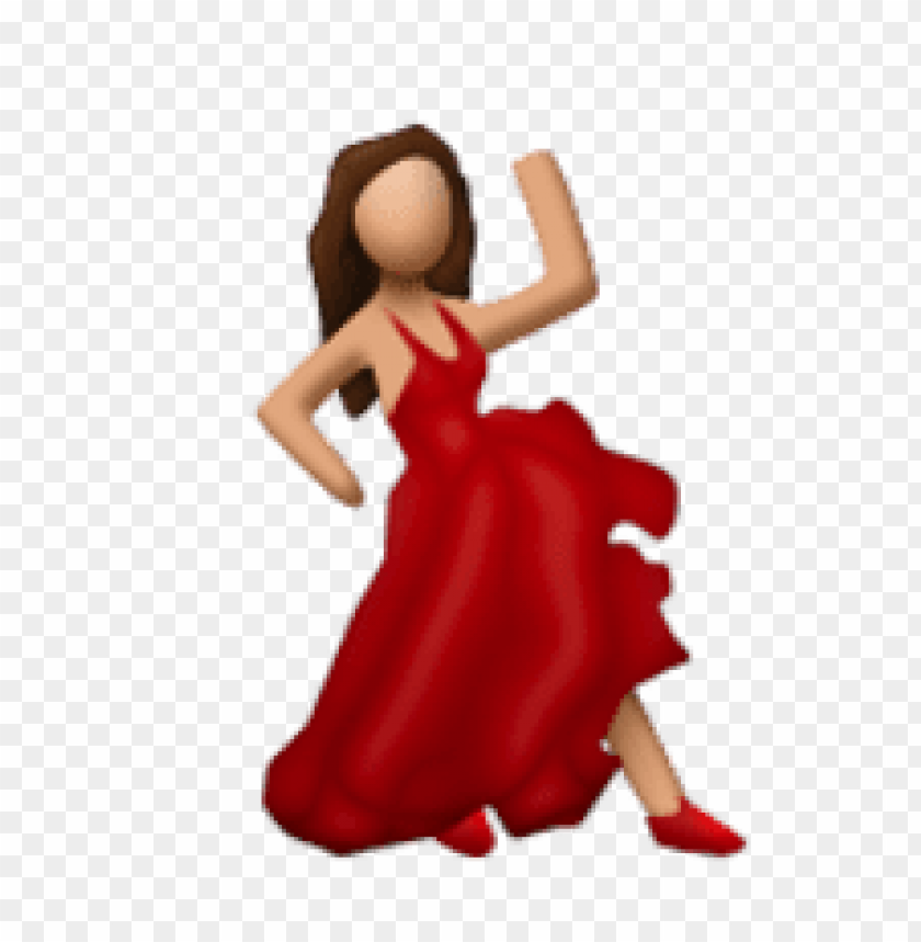Download ios emoji dancer clipart png photo  @toppng.com