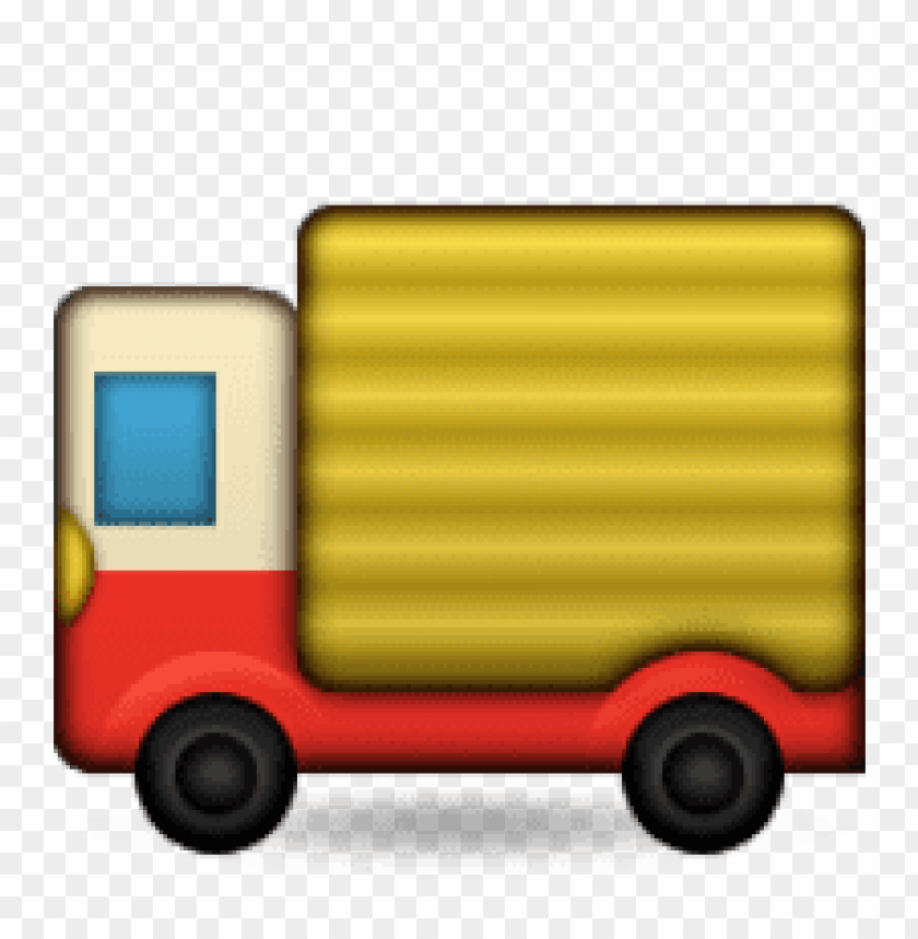 free PNG Download ios emoji delivery truck clipart png photo   PNG images transparent