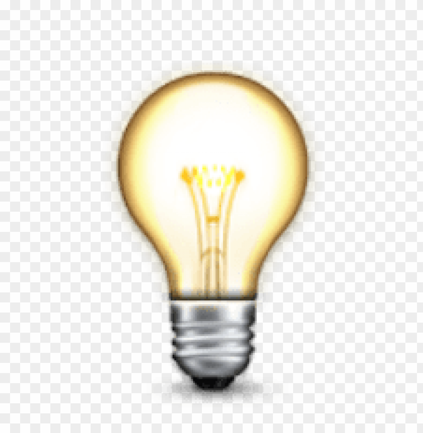 ios, emoji, electric, light, bulb