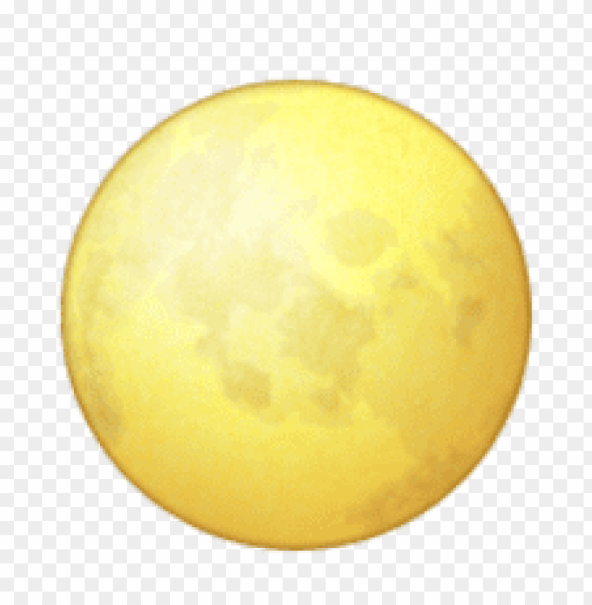 ios emoji full moon symbol clipart png photo - 35480