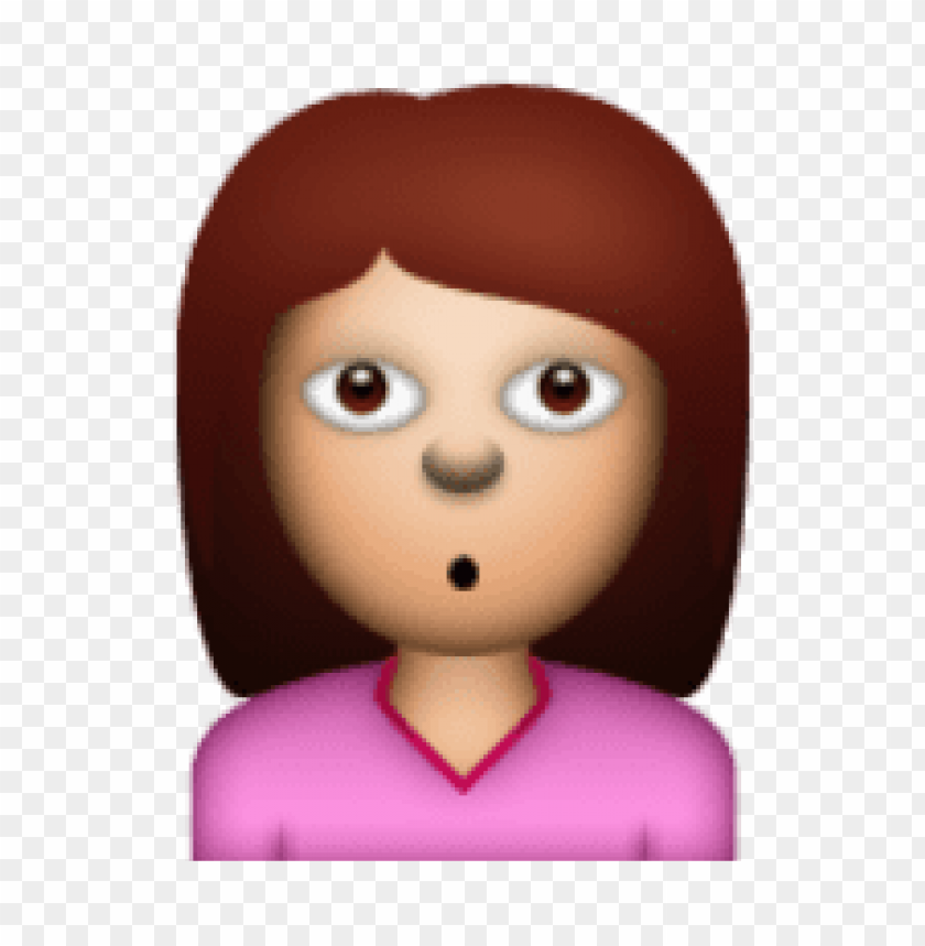 ios, emoji, person, with, pouting, face
