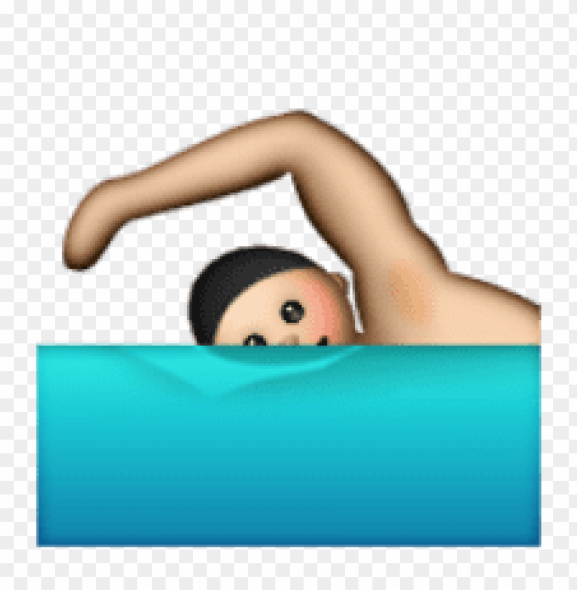 Download ios emoji swimmer clipart png photo  @toppng.com