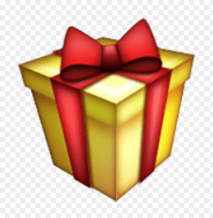 Download Ios Emoji Wrapped Present Clipart Png Photo | TOPpng